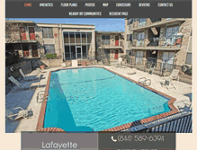 Tablet Screenshot of lafayettelanding.com